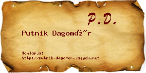 Putnik Dagomér névjegykártya